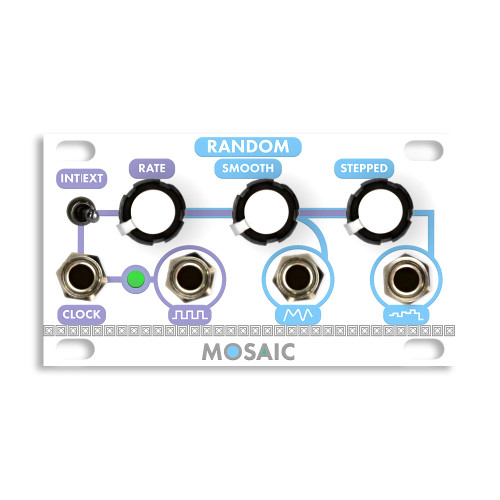 Mosaic 1U Random (White)